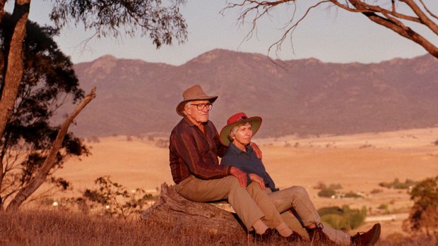 Garth and Ros Dixon in the bush they loved.