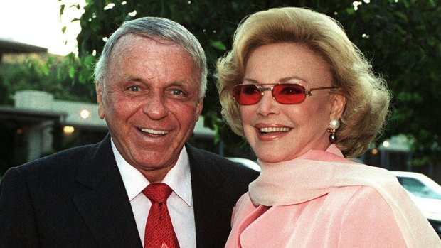 Barbara Sinatra and her husband Frank renewed their wedding vows on their 20th anniversary in 1996. She was "one of the few who'd yell back" at him.