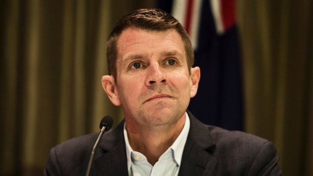 Mike Baird says funds raised by the partial sale of electricity assets would fund infrastructure projects such as creating new bus priority lanes on Parramatta Road.