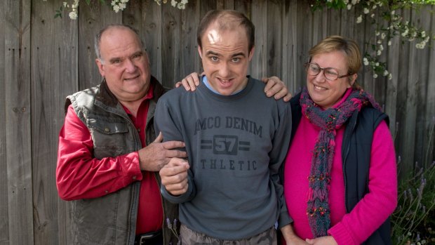 Andrew Johnson has been in state care since 1999 due to his severe mental disabilities. Centrelink asked his parents, David and Deb Johnson to proved evidence that the 30-year-old was entitled to the disability pension. 