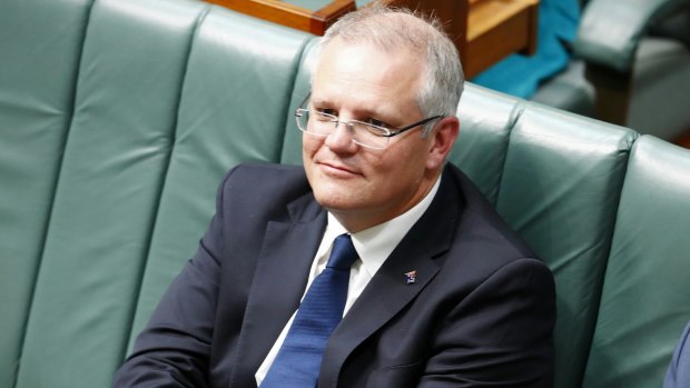 Treasurer Scott Morrison 