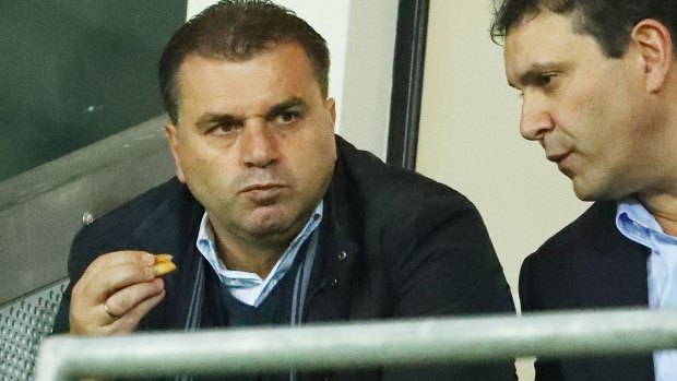 Socceroos coach Ange Postecoglou has plenty to chew over before Tuesday night.