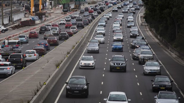 Tolls will be reintroduced on Sydney's M4 motorway.