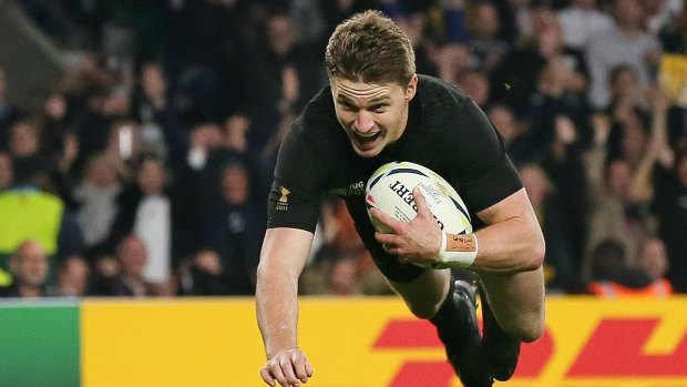 In doubt: Beauden Barrett is struggling with concussion symptoms and could miss the Test against the Wallabies.