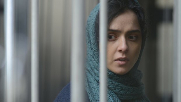 Taraneh Alidoosti in a scene from the Oscar-nominated film The Salesman. She has vowed to boycott the Oscars in protest at the visa ban.