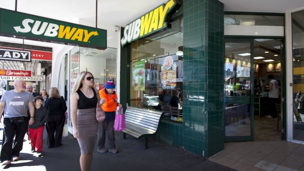 Subway has seen a dramatic drop in profits in the US.
