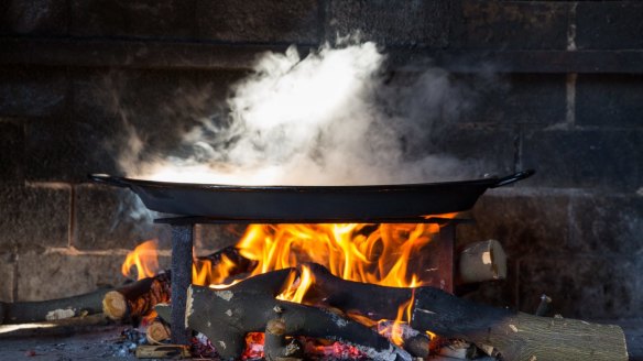 A paella pan can be used to cook more than its namesake dish.