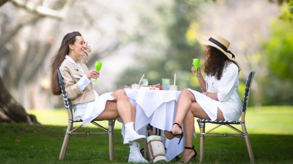 Entrecote restaurant in South Yarra is hiring out its bistro tables and chairs.