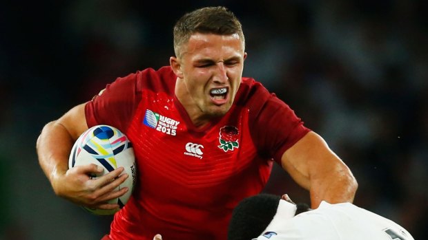 League beckons: Sam Burgess has been tipped to return from rugby union to the NRL.
