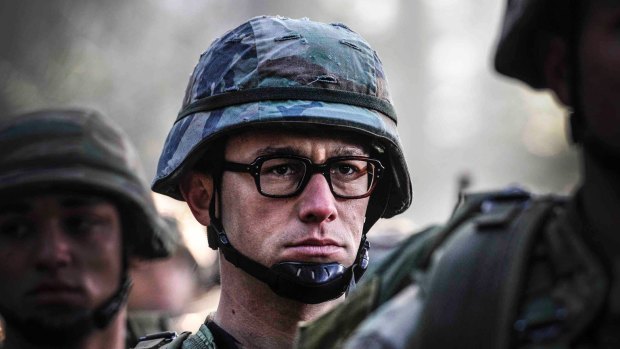 Joseph Gordon Levitt in <i>Snowden</i>: Oliver Stone considers it an important film for seeking to tell the truth about the US intelligence whistleblower.