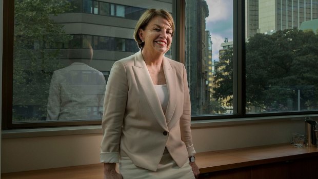 Anna Bligh started on Monday in her new role as chief executive of the Australian Bankers' Association.