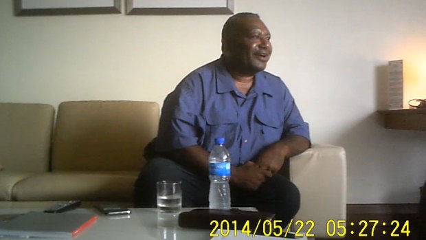 Papua New Guinea lawyer Harvey Maladina.