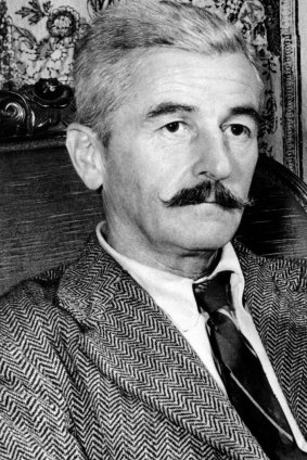 American novelist William Faulkner