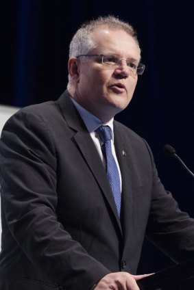 Treasurer Scott Morrison.