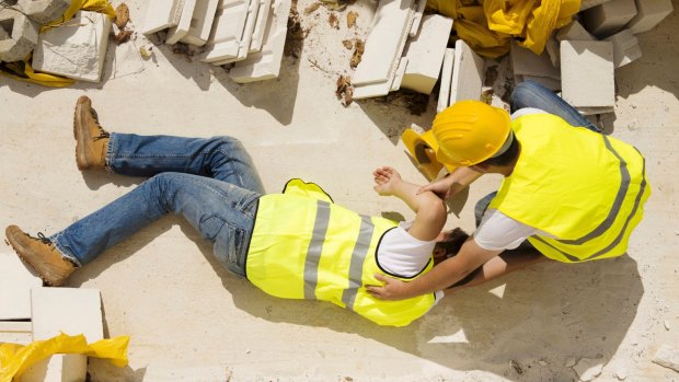 The number of injured workers making claims for compensation has fallen dramatically.