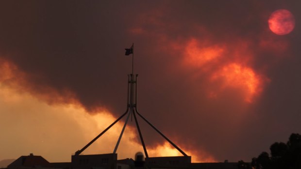 The Abbott government has taken some international heat over its climate efforts.