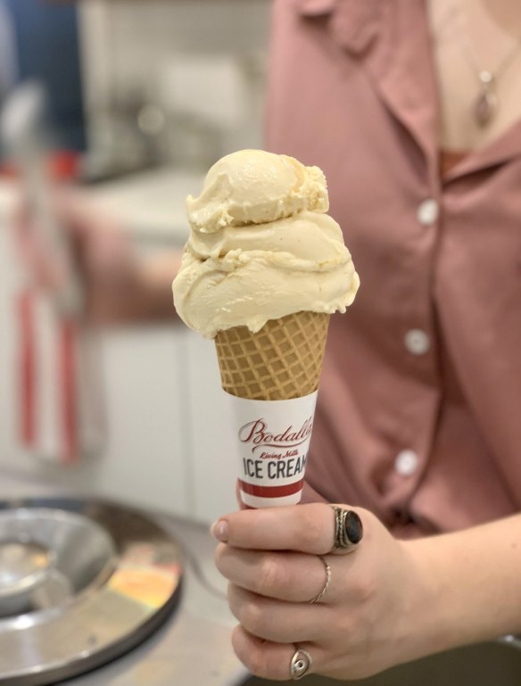 Bush flavours are the specialty at Bodalla Dairy's new ice-creamery.
