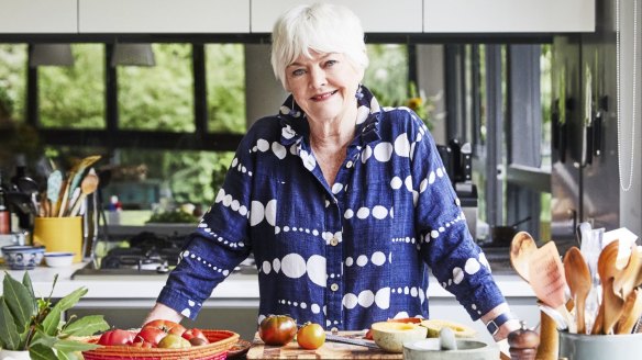 Stephanie Alexander in her home kitchen.