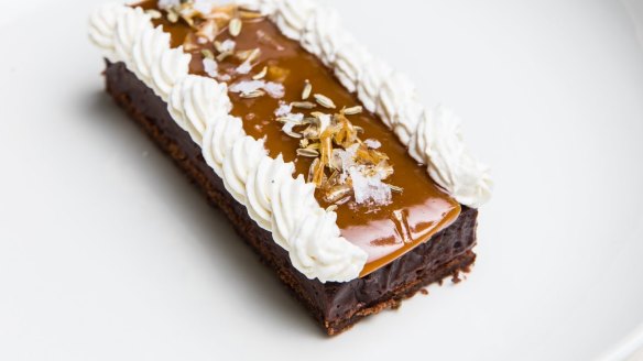 Try Josh Niland's cobia-fat caramel slice at Saint Peter.