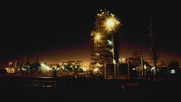 Onshore Gas Plant at Onslow, Western Australia.