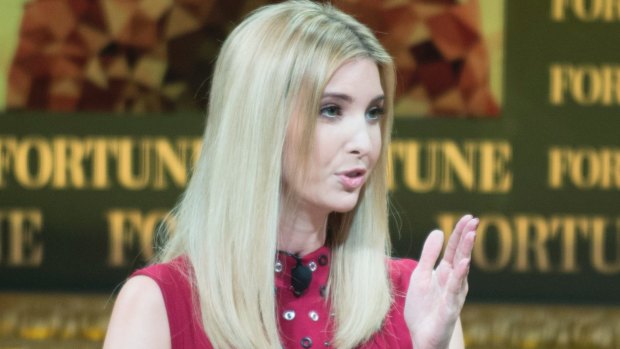 Ivanka Trump at the Forbes Most Powerful Women Summit.