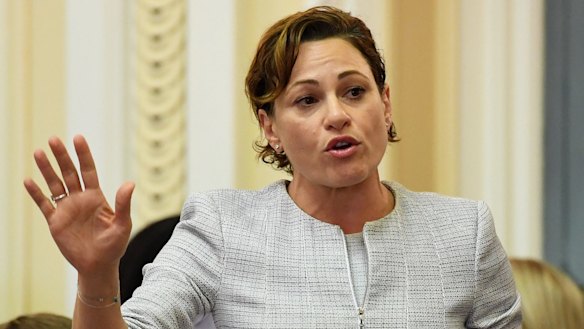 Deputy Premier Jackie Trad shared her support for marriage equality.