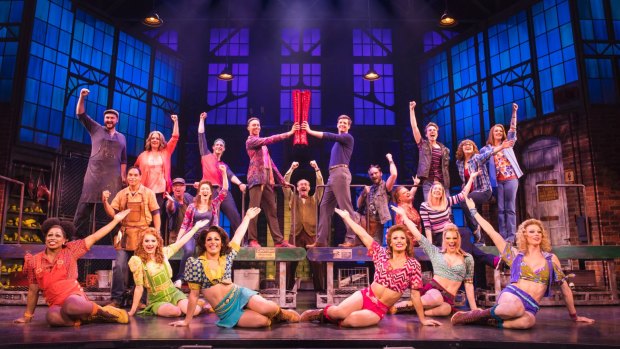 The feel-good musical <i>Kinky Boots</i> has been well received by critics.