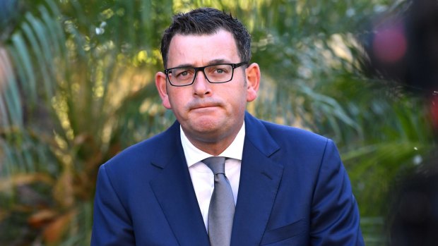 Victorian Premier Daniel Andrews was not sure whether Mr Nardella had resigned or been expelled. 