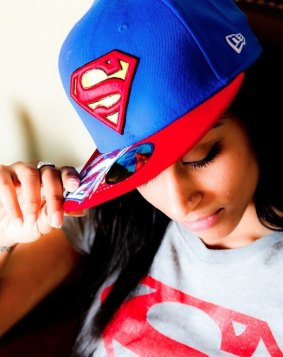 Streaming success: YouTube star Lilly Singh who goes by the handle of Superwoman.