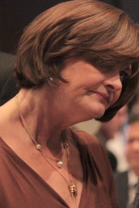 British lawyer Cherie Blair in Melbourne in 2011.
