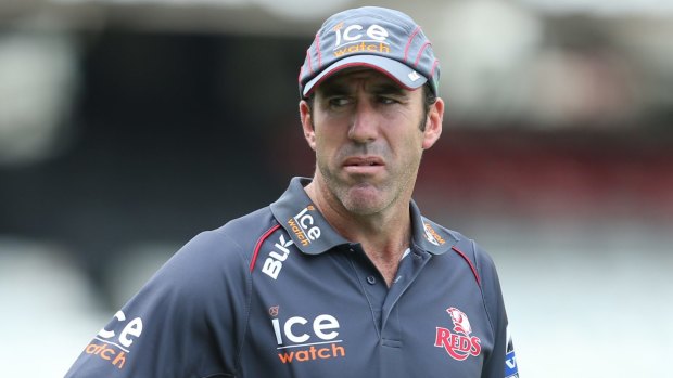 Queensland Reds coach Richard Graham has a precarious hold on his job.