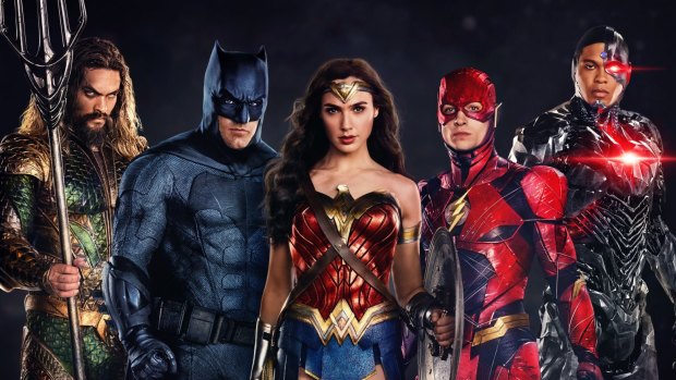 Iconic heroes join forces in Justice League. 