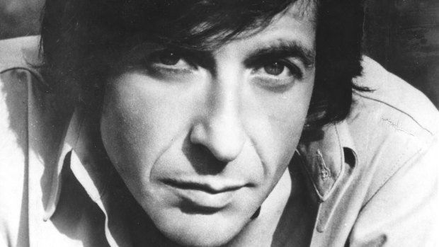 Leonard Cohen in 1975.