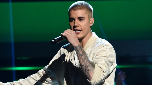 Justin Bieber performs at the Billboard Music Awards in May 2016.
