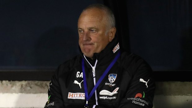 Waiting: Graham Arnold is content to delay a decision on his future with Sydney FC.