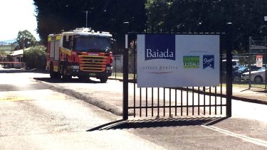 The Baiada factory at Beresfield, Newcastle.