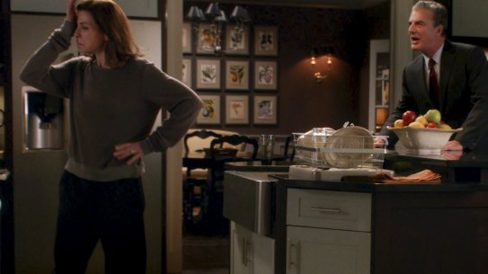 Pushing the boundaries: Julianna Margulies and Chris Noth portray a powerful couple on <i>The Good Wife</i>.