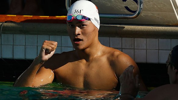Proving a nuisance: Sun Yang.