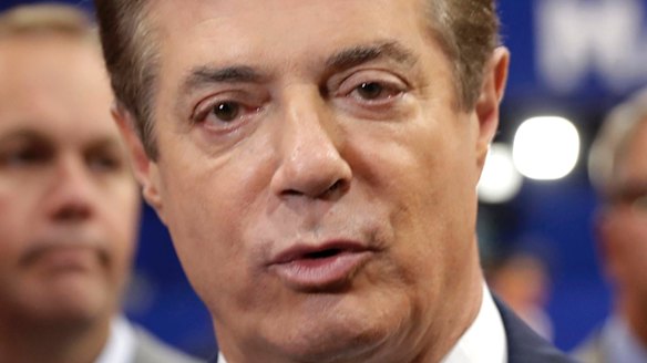 Former Trump campaign chairman Paul Manafort 