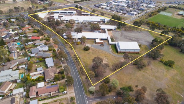 The six-hectare site is set to get more than 200 townhouses as part of a new development proposed for Weston Creek.