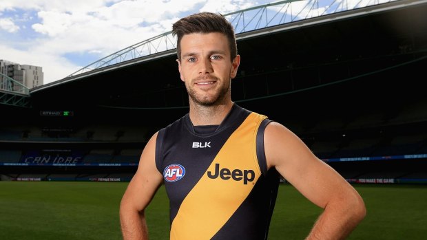 Captain and now family man Trent Cotchin is growing with the job.