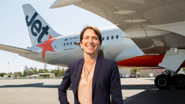 Chief executive Jayne Hrdlicka says Jetstar can play a "very special role" in connecting China to Australia.
