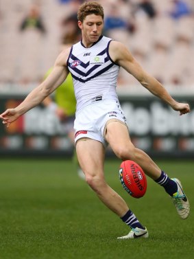 Fremantle's Zac Dawson looks destined to miss the game with a three match suspension.
