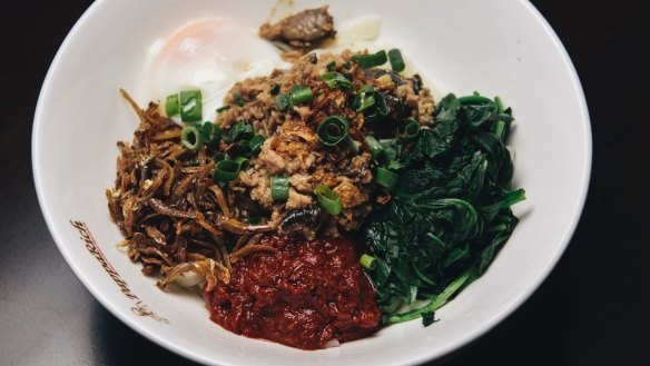 One-bowl wonder: chilli pan mee.