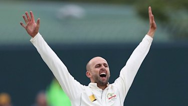 Australia v South Africa Test cricket: Nathan Lyon at the ...