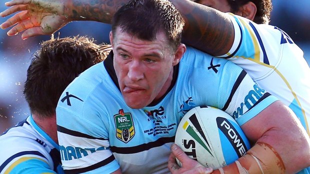 Contract talks: Paul Gallen is hoping he can come to terms with the Sharks over a new deal.