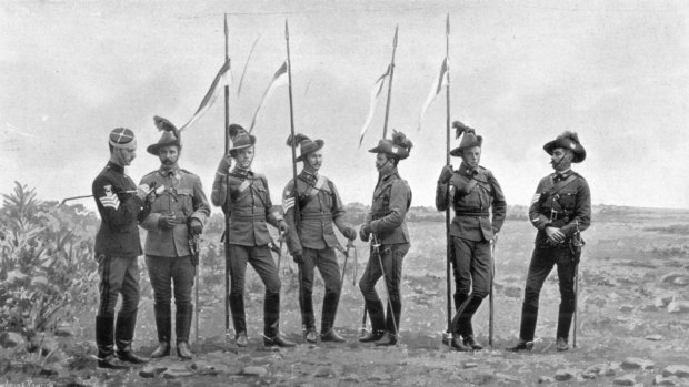 Boer War New South Wales Lancers.
