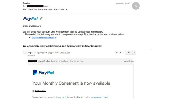 Real or fake? Email from Paypal.