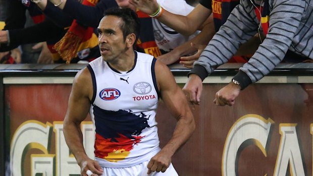 Eddie Betts: part of a powerful Adelaide attack.