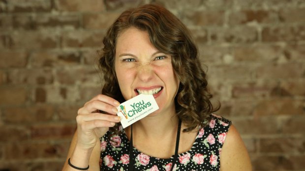 Liz Kaelin of food-tech startup You Chews.